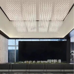 定制光立方满天星吊灯售楼部沙盘酒店大堂会所宴会厅装饰灯具
