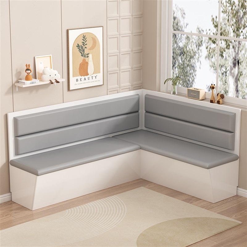 实木软包卡座沙发餐桌商用家用餐厅小户型咖啡甜品奶茶店靠墙定制