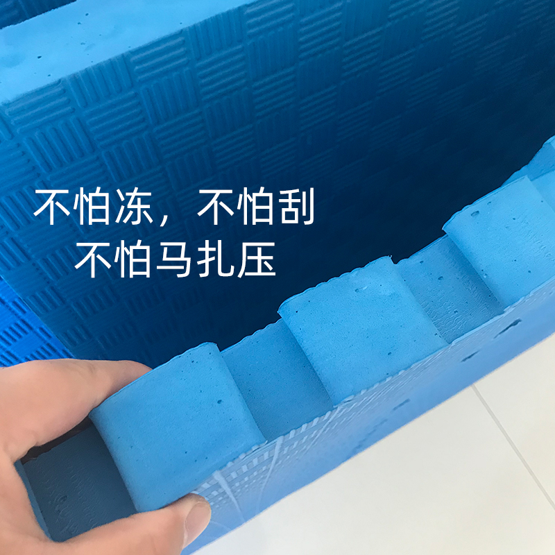 冰钓帐篷地垫 冬钓帐篷垫子 拼接挖孔   折叠泡沫钓鱼垫子