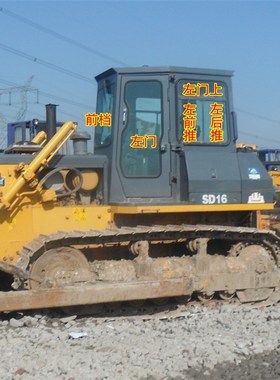 山推SD16TL SD13 23 22推土机前挡风前后挡车门推拉窗钢化玻璃