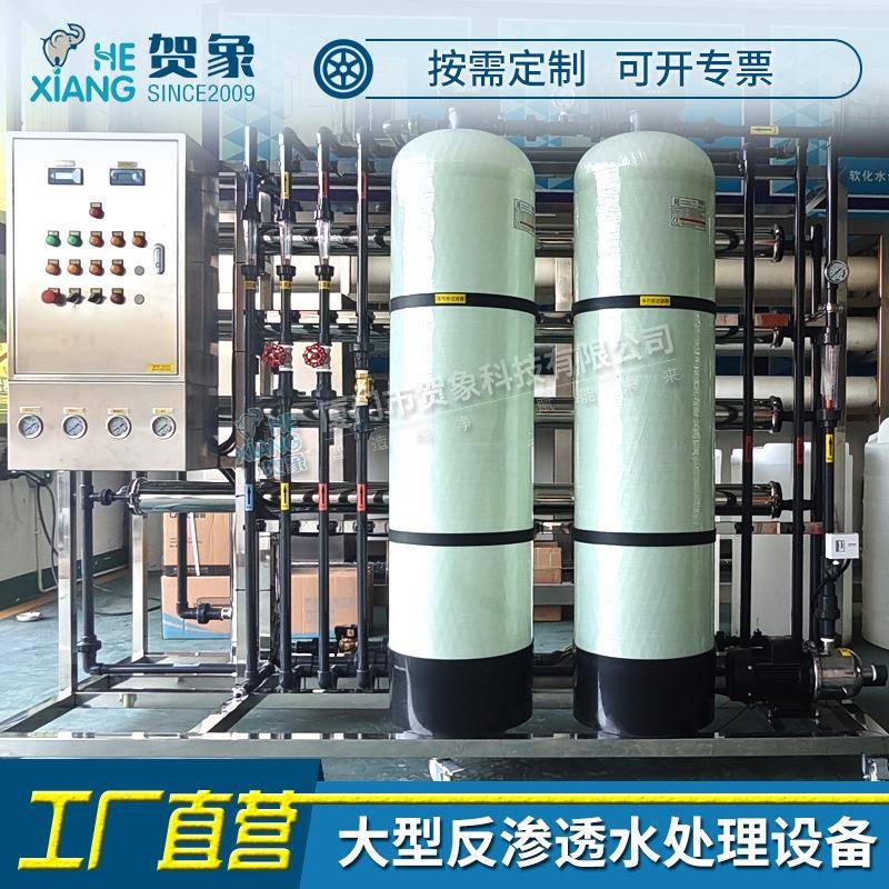 大型ro反渗透水处理设备1去离子5工业纯水多级净化过滤净水器10吨