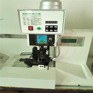 新款排线压端子机红蓝排灰排打端机排线端子机操作简单