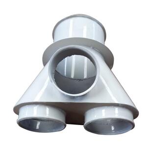 厂家直供合流三通侧三通风管米厂饲料厂面粉厂用机械设备配件