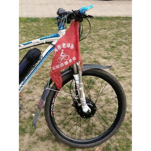 自行车前驱动电机 Q01永屹电机 隐形电动车电机单车助力配件V刹款