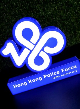 小钰9Hong ong定制异型灯箱LD发光展示桌面