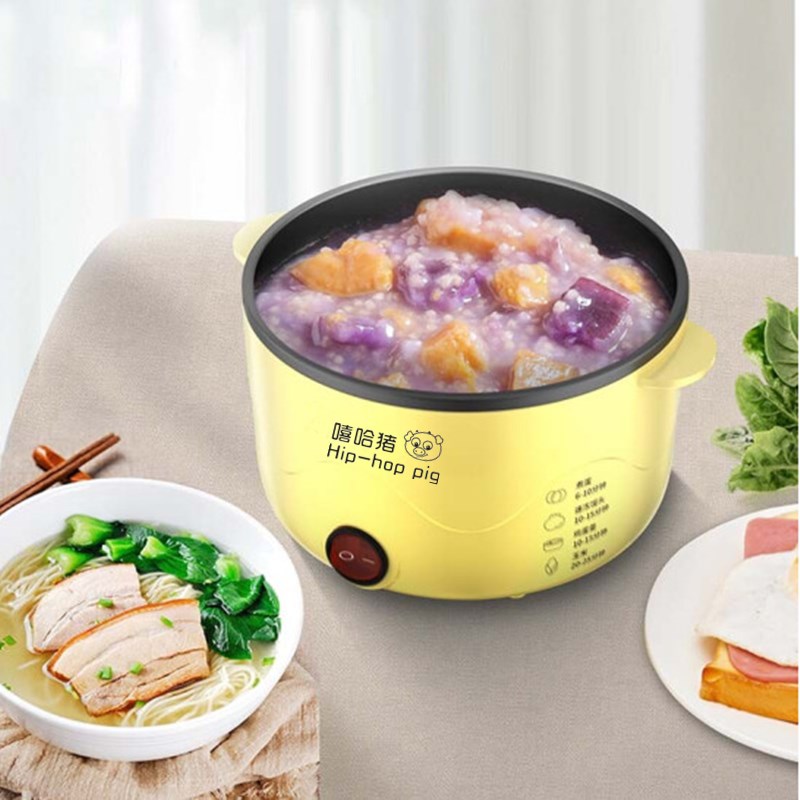 煮蛋器防干烧自动断电蒸蛋器迷你电锅1人小火锅煮面锅可煎可炒