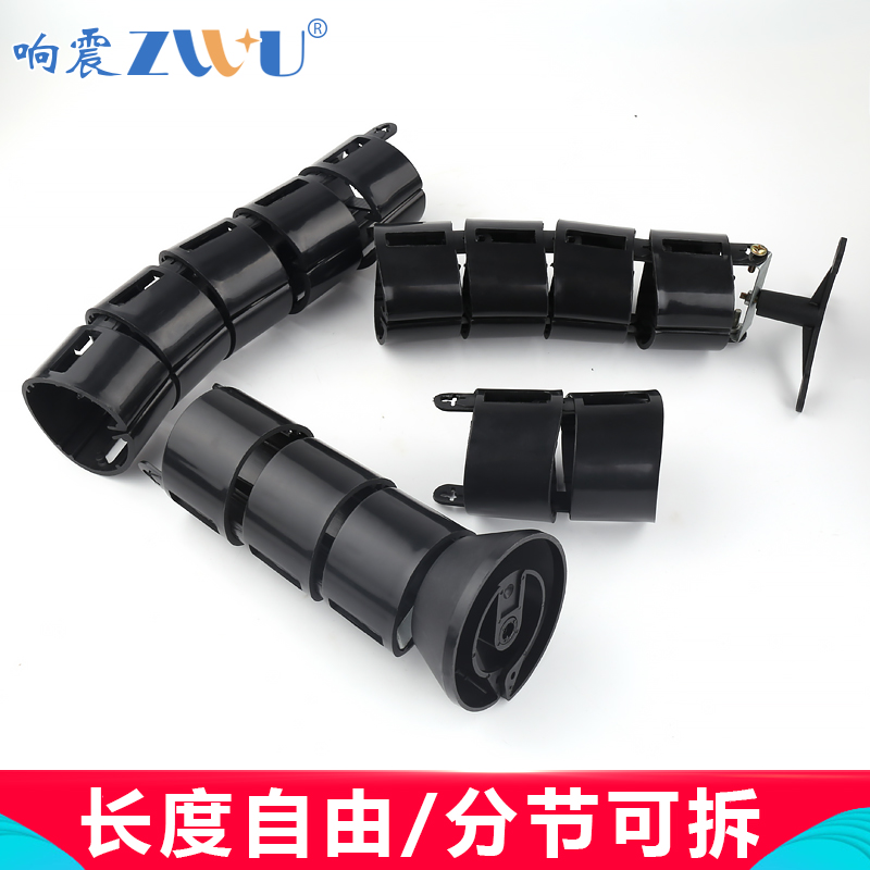 办公桌圆形蛇形管 藏线管会议桌走线槽穿线软管理线管 走线管蛇形