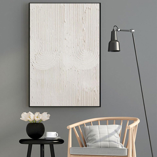 现代风格 饰画入户黑白玄关挂画客厅走道壁画 空间延伸装