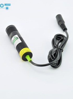 2nm绿光点状一字十字激光器 裁床木工石材定位绿色红外线激光灯