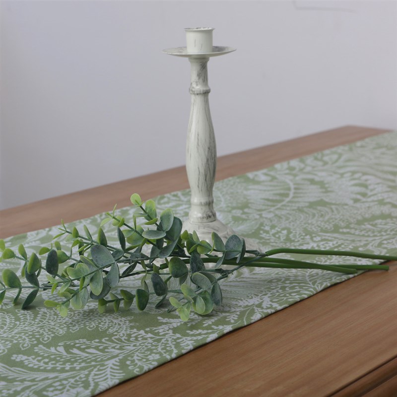 春日气息~in风绿色植物花卉桌旗小新餐边柜餐桌茶桌盖布床旗