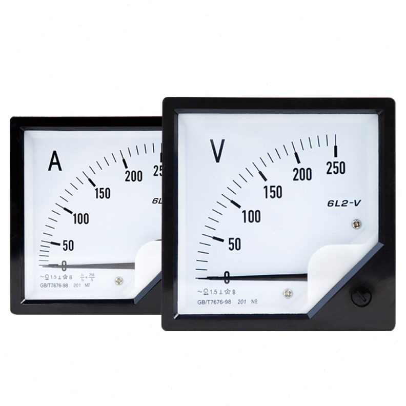 甄选交流电压表 6L2 250V 300V 450V 500V 80*80mm 规格齐全