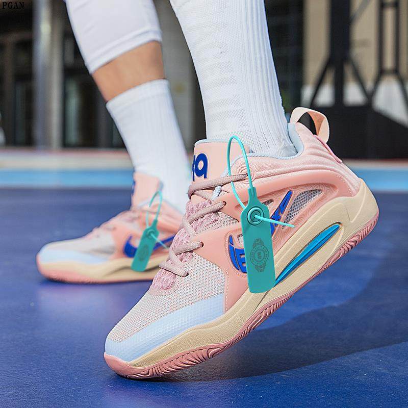 杜兰特KD15篮球鞋男15代青少年实战防滑耐磨ZOOM气垫摩擦有声男鞋