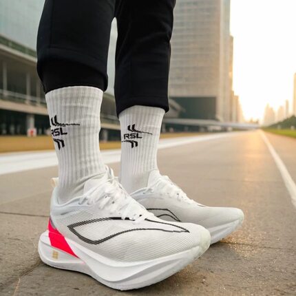 飞电5C碳板跑鞋儿童超轻透气减震防滑学生专业马拉松竞速运动跑鞋