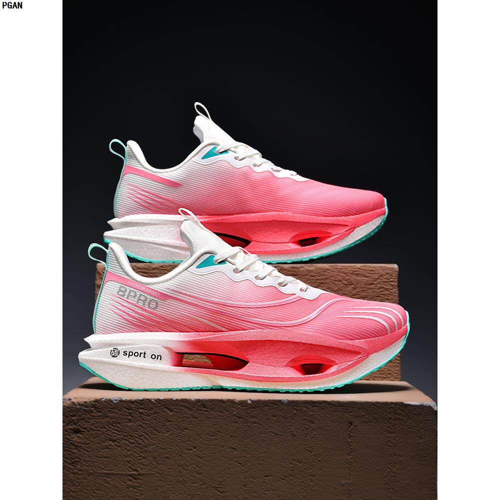 飞电5U碳板跑步鞋男款夏季透气鞋子男鞋2026新款大童镂空底运动鞋