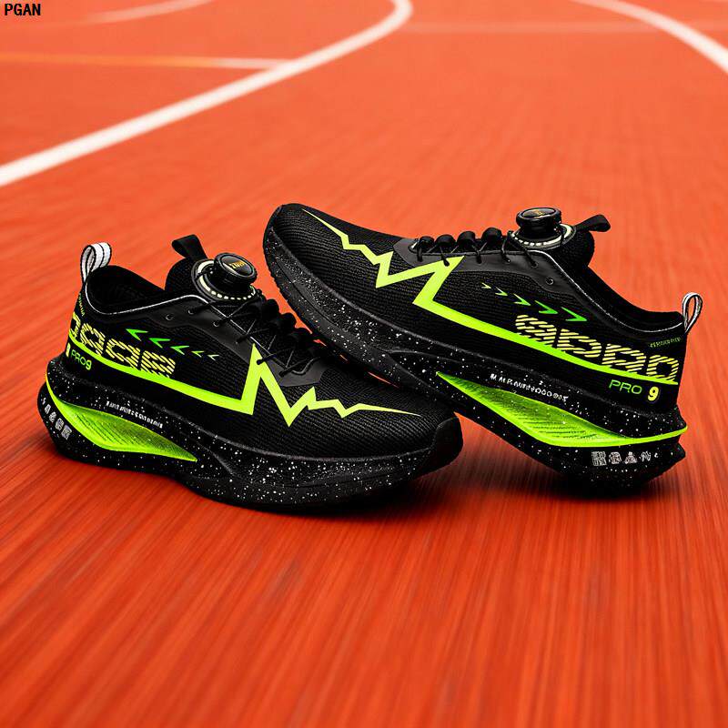 超轻碳板跑鞋男童百搭学生减震轻便透气运动鞋中考体测竞速跑步鞋