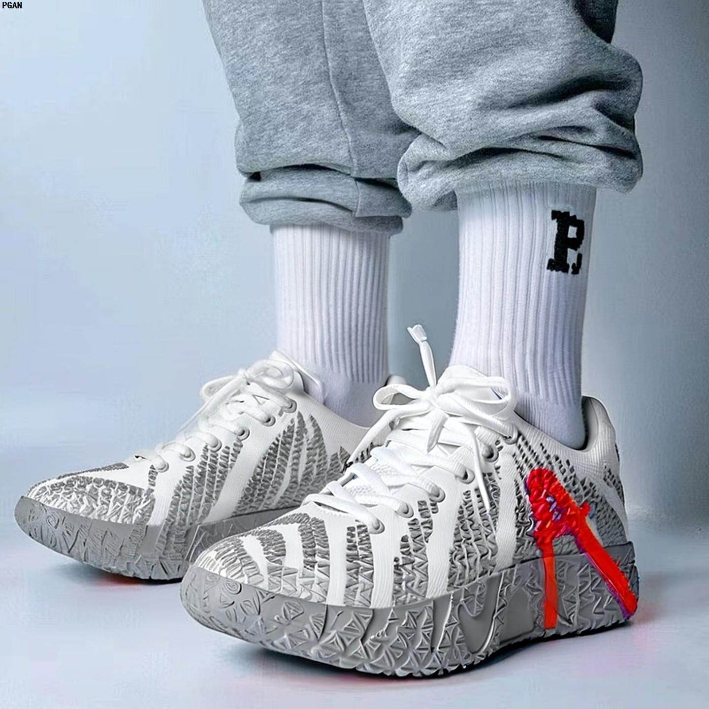 莫兰特3代儿童篮球鞋ja3摩擦有声音男童小学生青少年专业实战球鞋