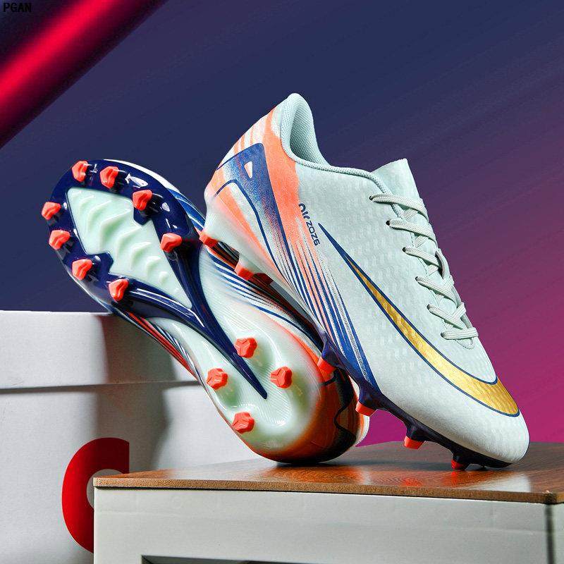 2026新款C罗刺客16足球鞋儿童学生TF碎钉训练成人AG长钉专业比赛