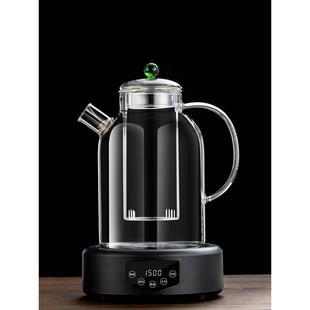 加厚玻璃煮茶壶电陶炉专用烧水壶大容量耐高温泡器家用煮茶炉套装