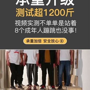 实木床1米2 木床1.35米简易1.8床 5成人单人床一y米宽1.2新中式
