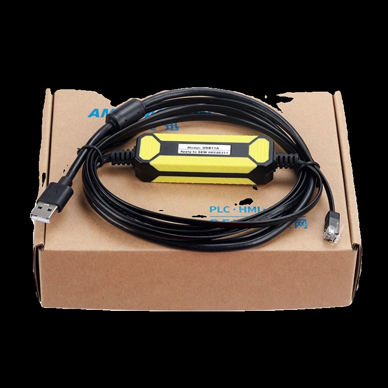 适用赛威SEW变频器用于面板USS21A数据线调试电缆USB下载线USB11A