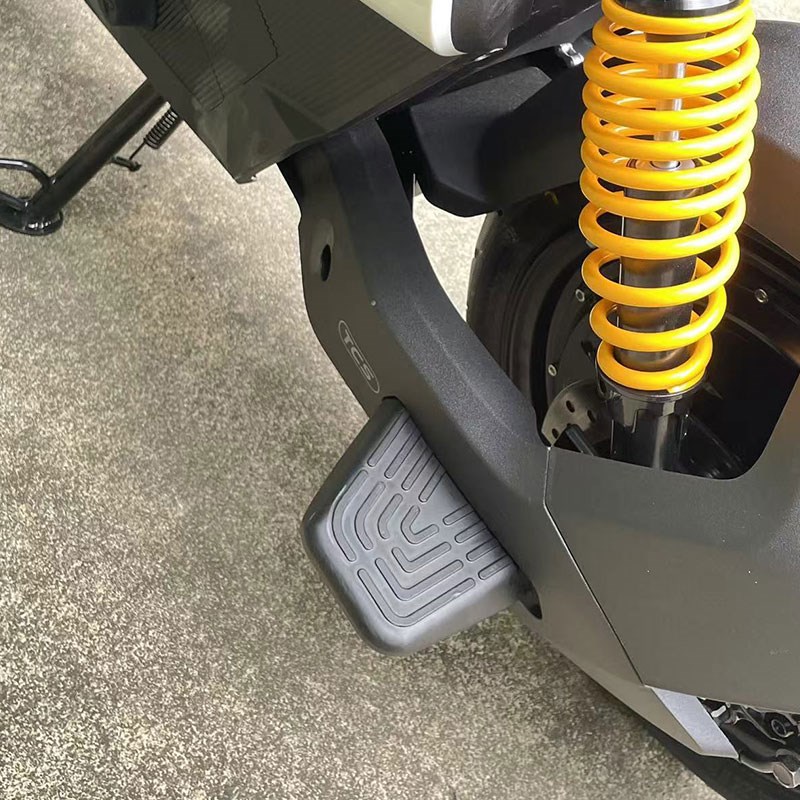 适配九/号电动车MMX2 11后脚踏脚踏板加装加厚铝合金改装