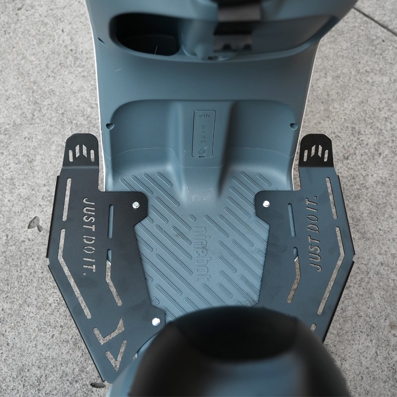 适配于九/号电动车2zC///9前置加宽加大分体踏板改装