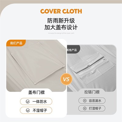 雨衣女电动车防雨罩长款全身防暴雨车罩一体两用加厚加大雨披