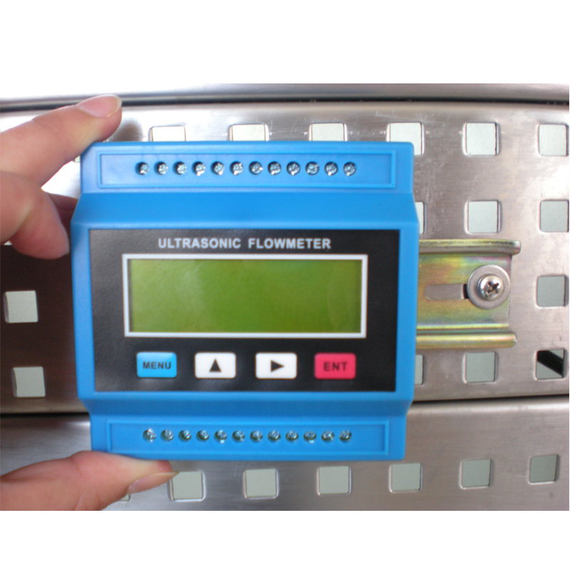 外夹式超声波流量计/热量模块热量表高精度水液体管道式测量仪表