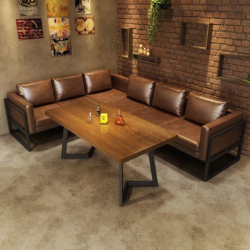 工业风酒馆酒吧沙发桌椅咖啡厅烧烤店火锅西吧卡座沙发,住宅家具,岩板餐桌,淘宝优惠券,粉丝福利购,淘宝优惠卷