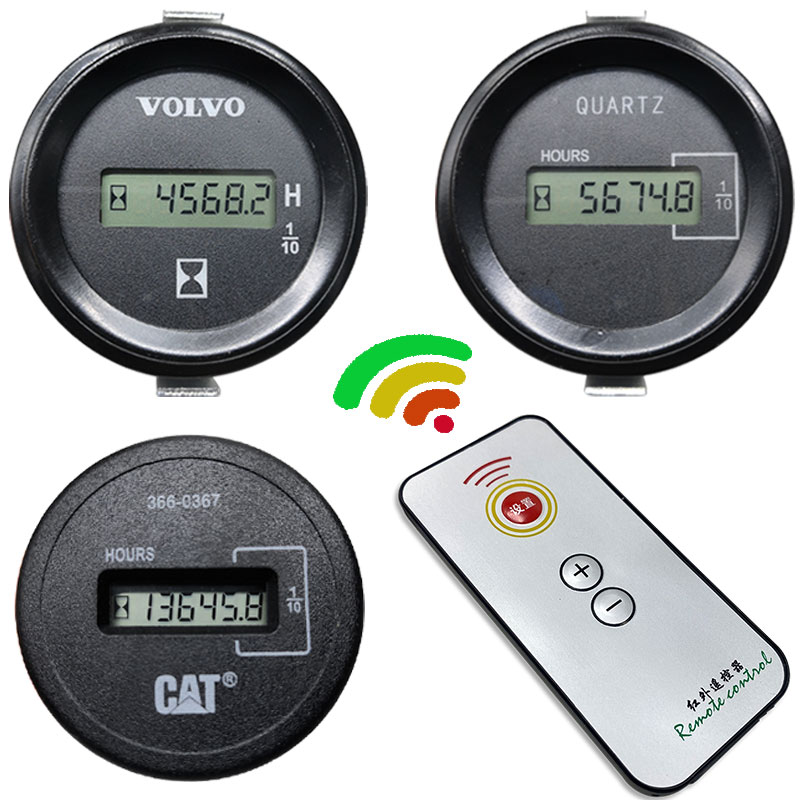 卡特挖掘机时间表CT5.5 7  1 2小时表卡特遥控计时器