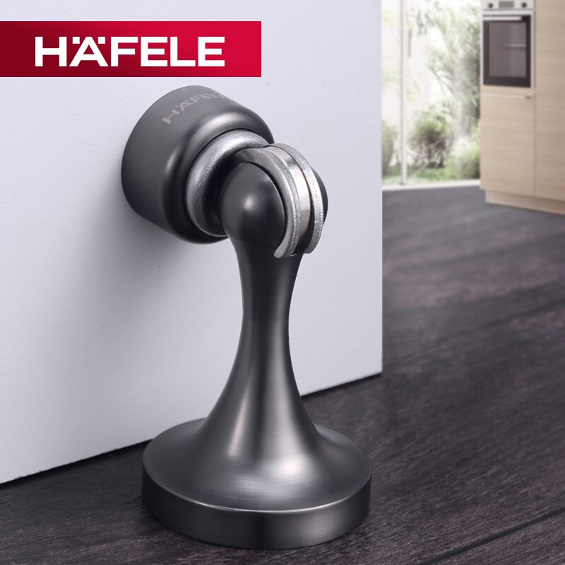 德国海福乐HAFELE铜卧室地吸卫生间地装墙装强磁门挡门阻门顶门吸