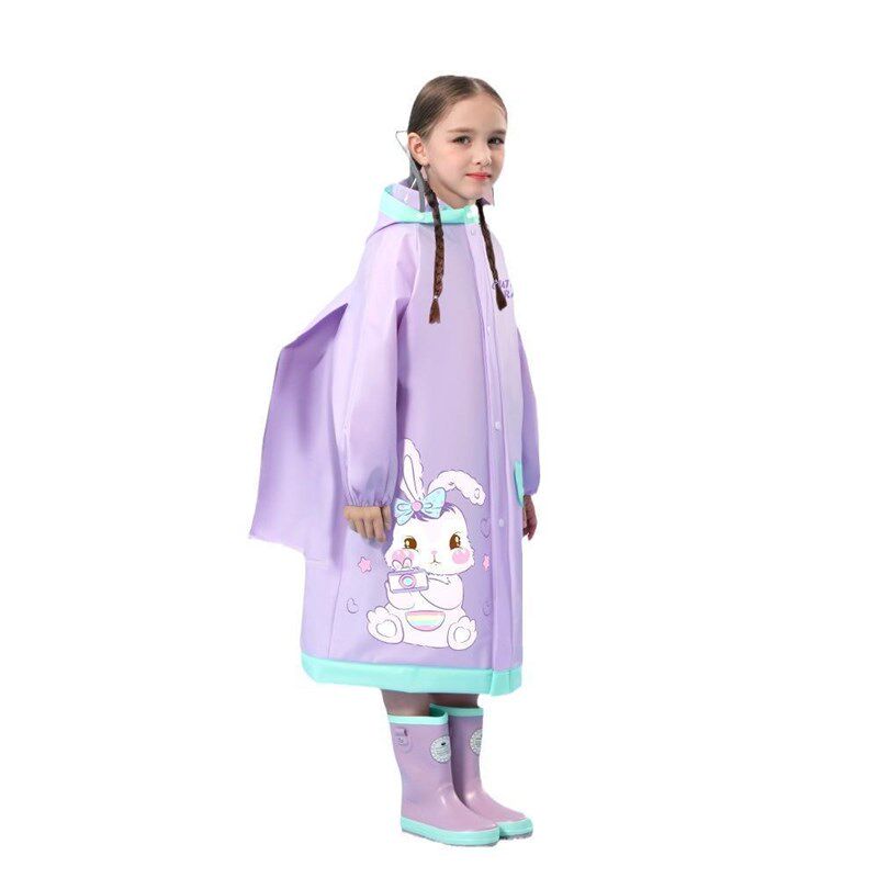 儿童雨衣卡通男童女童小学生小孩宝宝幼小童书包位雨披