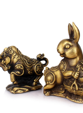 擦黑色铜十二生肖铜鼠牛虎兔龙蛇马羊猴鸡狗猪工艺礼品