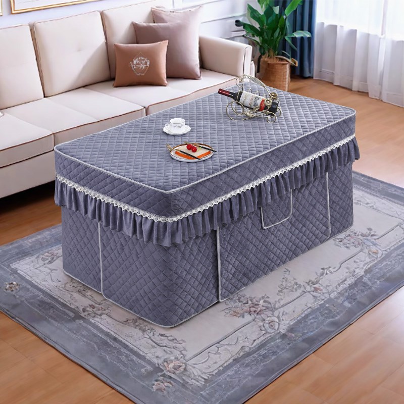 202新款烤火桌罩电暖桌布桌罩长方形茶几罩电炉罩冬季