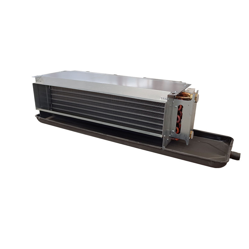 风机盘管卧式暗装新风宾馆工厂盘管机空气能冷暖中央空调水空调