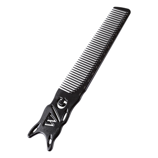 发型师剪发梳W 9理发梳超男发平头梳边角梳子美发刻度梳