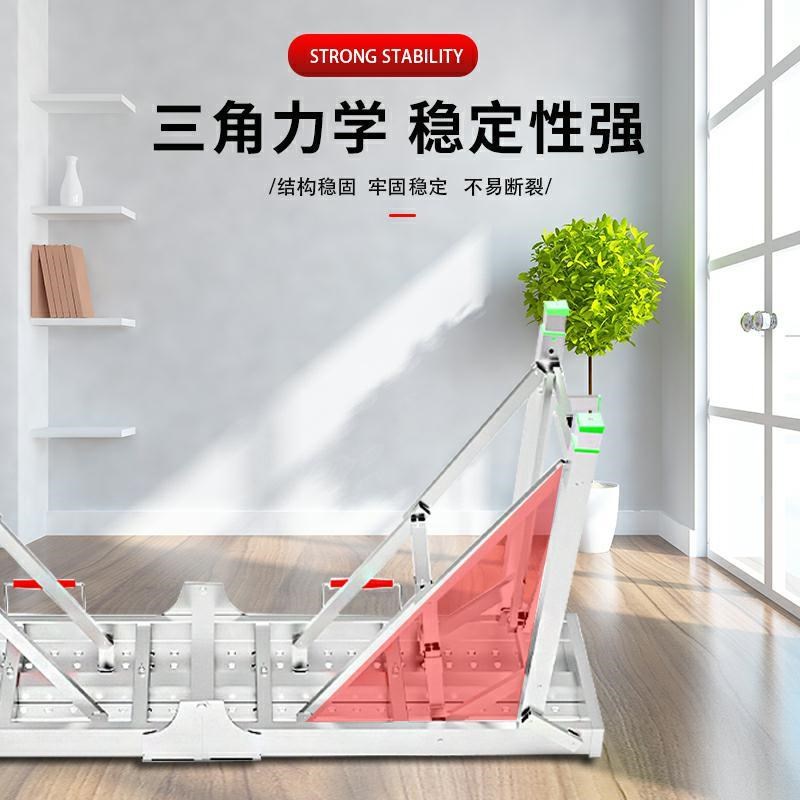 马凳折叠升降加厚脚手架厂家直销加厚马镫刮腻子装修工程梯子平台