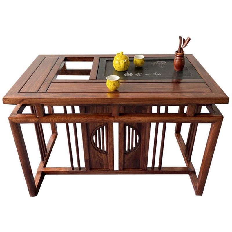 实木茶桌椅新榆木家用办公阳台小户型功夫泡茶一体茶台几,住宅家具,家用茶台/茶桌,淘宝优惠券,粉丝福利购,淘宝优惠卷