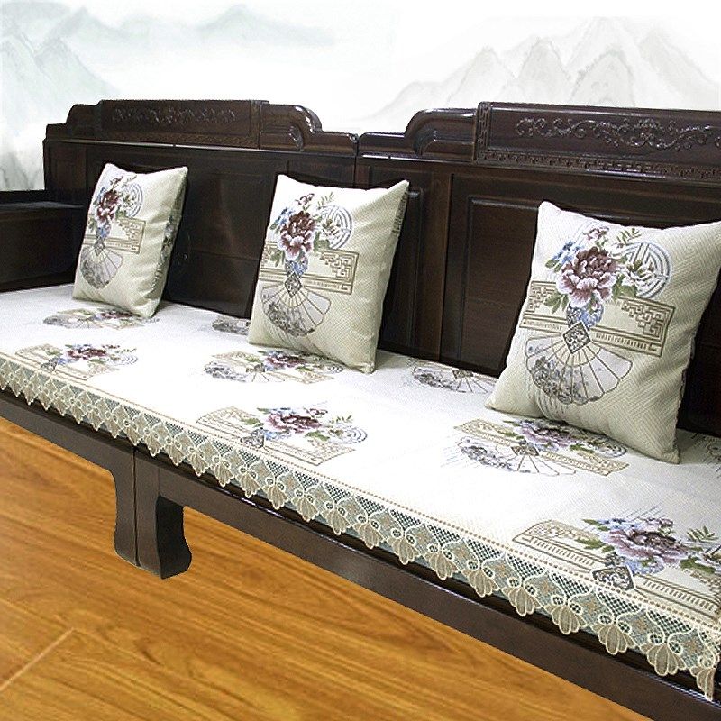 四季沙发垫红木实木沙发坐垫盖布巾罩家具机洗罗汉床垫防滑,居家布艺,沙发垫,淘宝优惠券,粉丝福利购,淘宝优惠卷