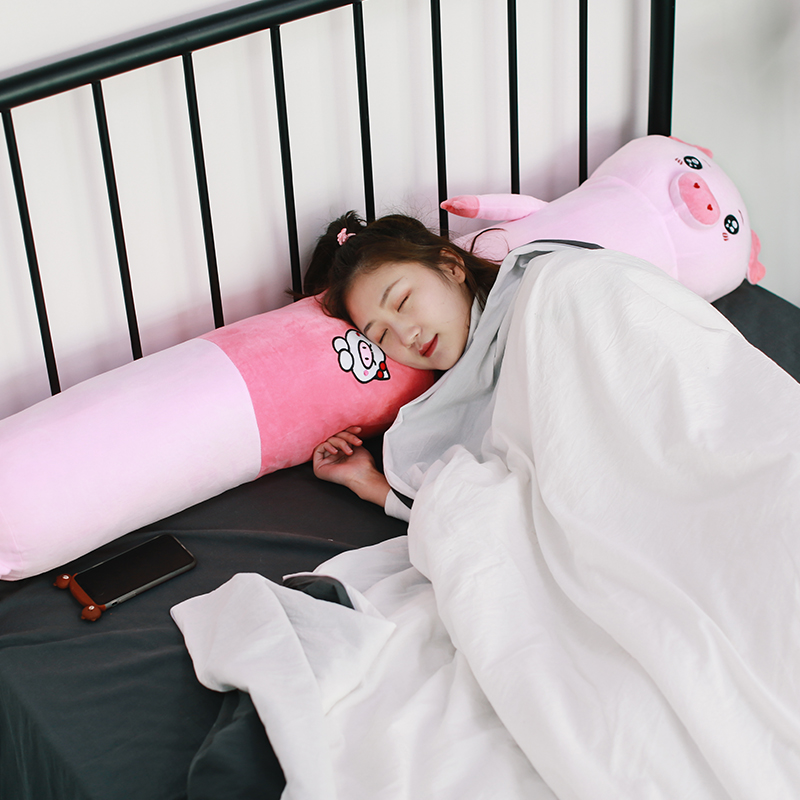 卡通靠枕床头靠垫爱抱枕长条枕圆柱孕妇腰枕男朋友睡觉专用枕头