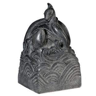 石雕石头青石四神兽青龙白虎朱雀玄武家用石材四方位雕刻