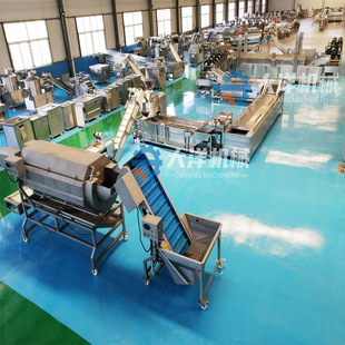 速冻薯条生产线不锈钢冷冻土豆条机器新款速冻薯条线土豆加工设备