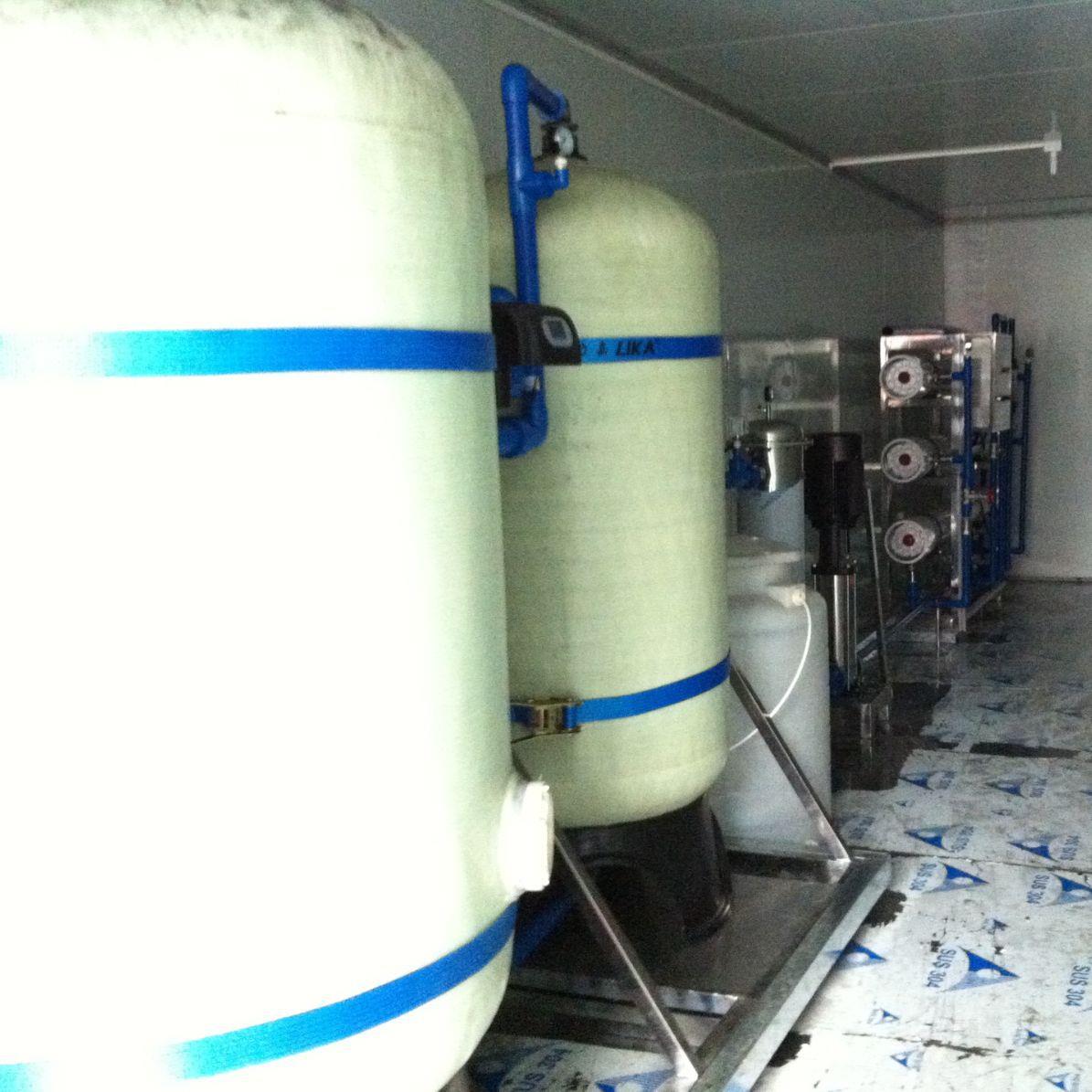 广东工厂定装制集装箱RO反渗透水813处理理设备水质过滤器水质在
