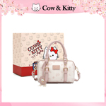 Cow&Kitty生日礼物卡通波士顿包女2025新款轻奢小众高级感斜挎包