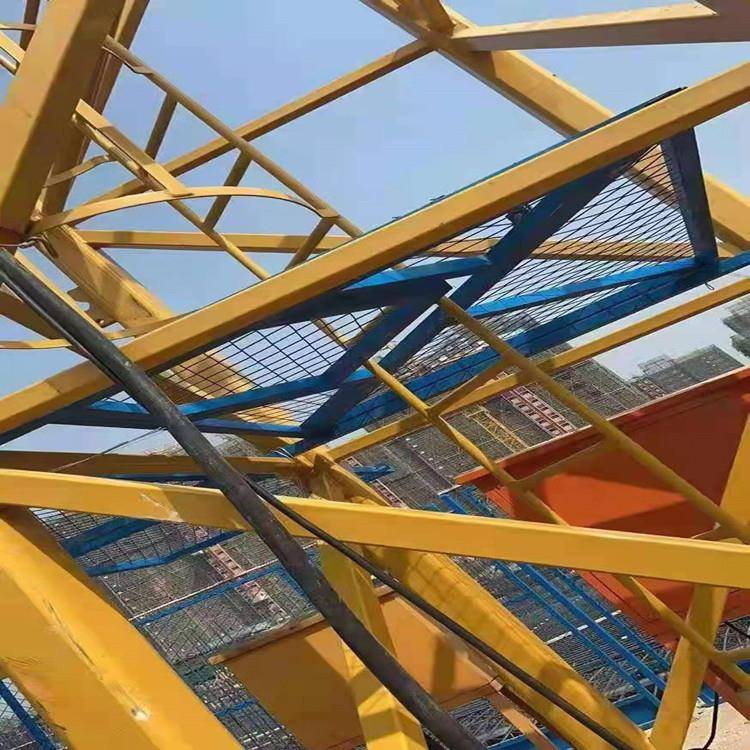 护栏防攀爬平台装置建筑工地高空防坠落防护网塔吊防攀爬围栏