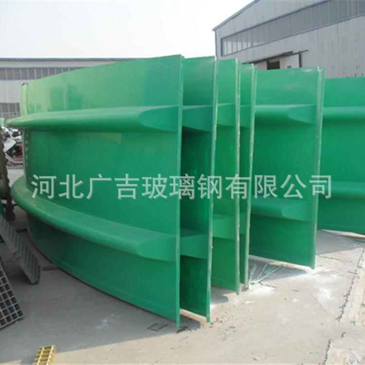 拱形玻璃钢盖板污水池玻璃钢盖板污水池废气收集盖板弧形盖板