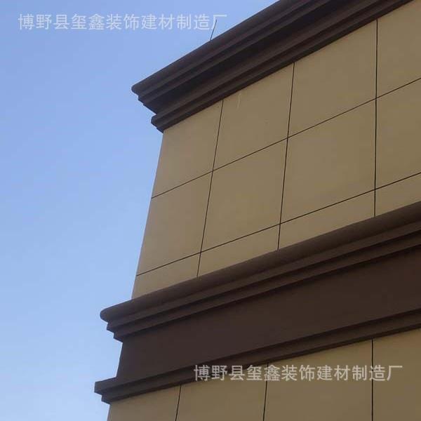 源头出售保定EPS泡沫线条别墅腰线檐线外墙欧式构件梁托浮雕罗马