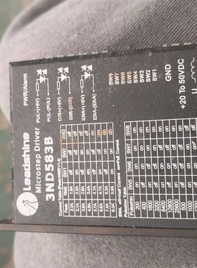 雷赛驱动器 型号3ND583B 外观成色一般 有使用痕迹。实