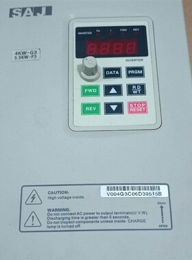 拆机变频器V004G3/V5R5P3 4/5.5K
