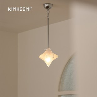 设计师Art 穹顶玄关走廊过道房间饭厅中古吊灯 Deco星星灯高端法式